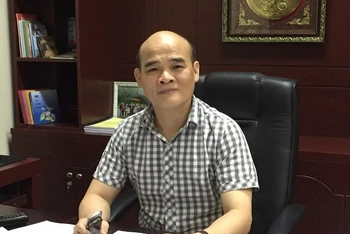 TS Nguyễn Huy Quang, Vụ trưởng Vụ Pháp chế, Bộ Y tế.