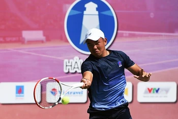 Tay vợt số 1 Việt Nam Lý Hoàng Nam sẽ tham gia tranh tài tại giải lần này. (Ảnh: Liên đoàn Quần vợt Việt Nam)