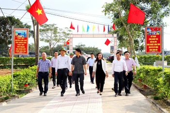 Diện mạo huyện nghèo Vũ Quang đổi thay nhờ NTM.