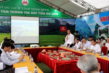Hội thảo báo cáo kết quả nghiên cứu khảo cổ học ở khu vực kinh đô Hoa Lư, ngày 20-4.