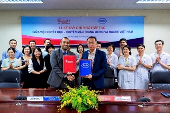 Roche Việt Nam hợp tác với Viện Huyết học - Truyền máu T.Ư đẩy mạnh chăm sóc và điều trị bệnh nhân huyết học.