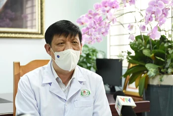 GS, TS Nguyễn Thanh Long - Phó Trưởng Ban Thường trực Ban Chỉ đạo Quốc gia phòng, chống dịch Covid-19, Bộ trưởng Y tế.