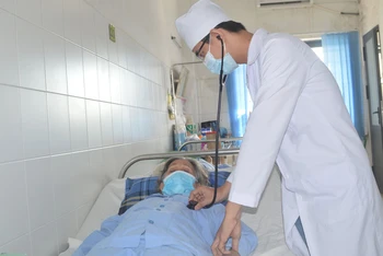 Bệnh nhân L.T.B đã tỉnh, sinh tồn ổn sau khi được BVĐKT.Ư Cần Thơ cấp cứu.