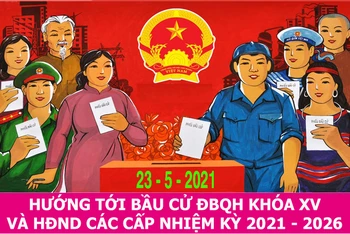 Ngày bầu cử đại biểu Quốc hội khóa XV và đại biểu Hội đồng nhân dân các cấp nhiệm kỳ 2021-2026. 