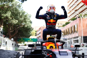 Về nhất tại Monaco, Max Verstappen thể hiện quyết tâm soán ngôi vô địch. (Ảnh: F1)