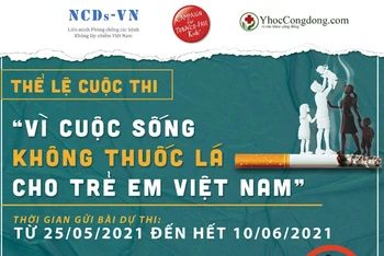 Vì cuộc sống không thuốc lá cho trẻ em Việt Nam