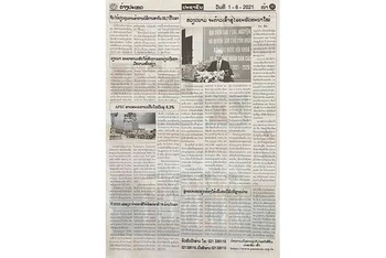 Báo Pasaxon ngày 1-6 đăng bài viết “Việt Nam sẽ bước vào giai đoạn phát triển mới”.