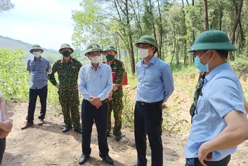 Lãnh đạo tỉnh Nghệ An kiểm tra, chỉ đạo công tác phòng, chống cháy rừng.