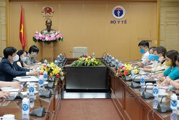 Bộ Y tế đề nghị UNICEF thúc đẩy COVAX sớm cung ứng vaccine phòng Covid-19 cho Việt Nam