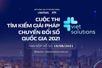 Khởi động Giải thưởng Viet Solutions 2021 thúc đẩy chuyển đổi số quốc gia