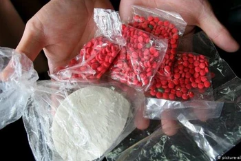Sản xuất và buôn bán trái phép ma túy tổng hợp vẫn gia tăng bất chấp đại dịch Covid-19. (Ảnh: UNODC)
