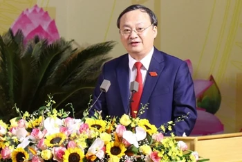 Ông Đỗ Tiến Sỹ giữ chức Tổng Giám đốc Đài Tiếng nói Việt Nam. (Ảnh: Đinh Tuấn/TTXVN)
