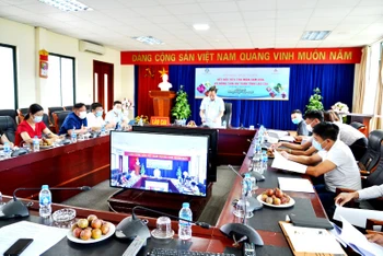 Tại hội nghị trực tuyến, có rất nhiều doanh nghiệp, siêu thị, chuỗi bán lẻ tại Hà Nội ký cam kết tiêu thụ nông sản sạch, an toàn cho nông dân Lào Cai.