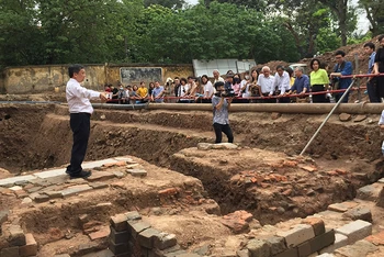 Công bố kết quả khảo cổ Khu di sản Hoàng thành Thăng Long.