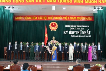 Quang cảnh kỳ họp Hội đồng nhân dân tỉnh Phú Yên Khóa VIII nhiệm kỳ 2021-2026.