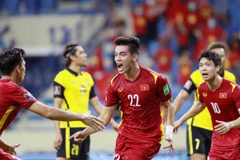 Đội tuyển Việt Nam lần đầu tiên trong lịch sử góp mặt ở vòng loại thứ 3 World Cup. (Ảnh: VFF)