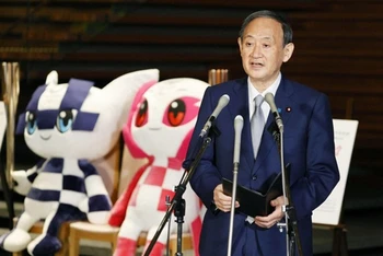 Thủ tướng Nhật Bản Suga Yoshihide. (Ảnh: Kyodo News)