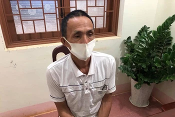 Đối tượng truy nã đặc biệt Phạm Đình Lan tại Cơ quan Cảnh sát điều tra Công an tỉnh Đắk Nông.