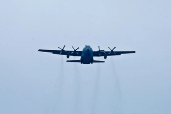 Ảnh minh họa máy bay quân sự C-130 Hercules. (Nguồn: PIXABAY)