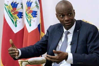 Tổng thống Haiti Jovenal Moise. (Ảnh: Reuters)