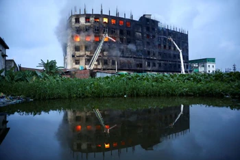 Nhà máy đặt tại vùng ngoại ô thủ đô Dhaka. (Ảnh: Reuters)