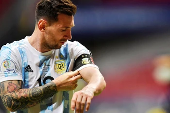 Messi đã tham gia vào 9/11 bàn của Argentina ở Copa America 2021. (Ảnh: Getty Images) 