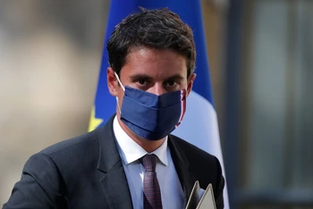 Người phát ngôn Chính phủ Pháp Gabriel Attal. (Ảnh: Reuters)