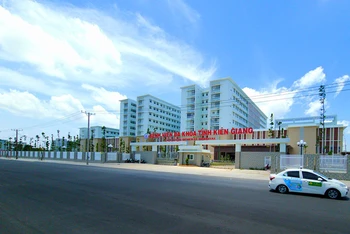 Bệnh viện đa khoa tỉnh Kiên Giang tạm dừng tiếp nhận bệnh nhân.