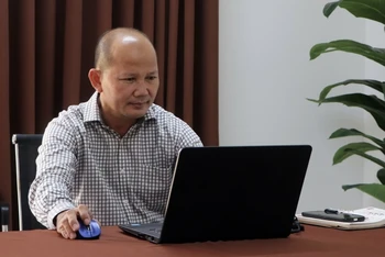 Chuyên gia châu Á của Viện Hàn lâm Hoàng gia Campuchia, ông Uch Leang. Ảnh: VOV