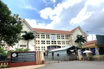 Bệnh viện đa khoa thành phố Buôn Ma Thuột.