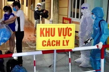 Khu cách ly y tế tập trung tại huyện Bố Trạch (Quảng Bình).