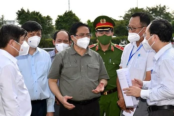 Thủ tướng Chính phủ Phạm Minh Chính sẽ chỉ đạo, điều phối chung về phòng, chống dịch Covid-19. (Ảnh: VGP)