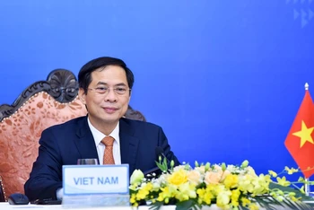 Bộ trưởng Ngoại giao Bùi Thanh Sơn đã tham dự và phát biểu tại Hội nghị Bộ trưởng Những người bạn của Mê Kông (FOM) lần thứ nhất.