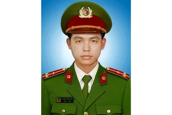 Chân dung Đại úy Phan Tấn Tài.