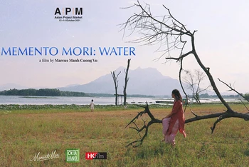 Poster dự án phim "Memento Mori: Water". Ảnh: Nhà sản xuất cung cấp
