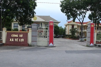 Công sở xã Tế Lợi, huyện Nông Cống, tỉnh Thanh Hóa.