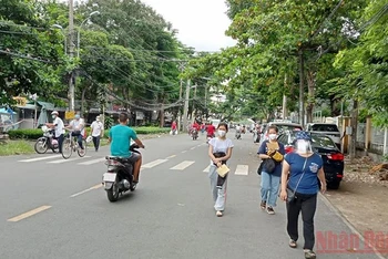 Siết chặt việc thực hiện giãn cách xã hội tại TP Hồ Chí Minh