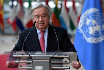 Tổng Thư ký Liên hợp quốc Antonio Guterres. (Ảnh: Reuters)