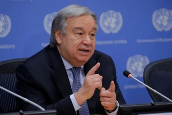 Tổng Thư ký Liên hợp quốc Antonio Guterres. (Ảnh: Reuters)