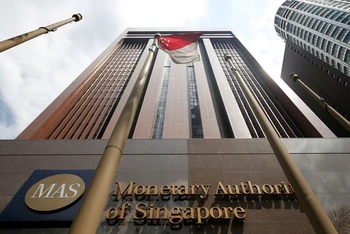 Trụ sở Cơ quan Quản lý Tiền tệ Singapore (MAS). (Ảnh: Reuters)