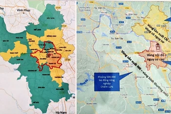 Chi tiết 3 vùng chống dịch của TP Hà Nội từ ngày 6 đến 21/9