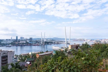 Quang cảnh thành phố Vladivostok (LB Nga). 