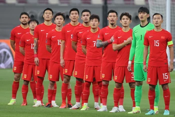Đội tuyển Trung Quốc chọn sân Shajah (UAE) làm sân nhà trong trận đấu với Việt Nam. (Ảnh: VFF)
