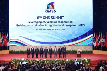 Hội nghị cấp cao Hợp tác Tiểu vùng Mê Công mở rộng (GMS) lần thứ 6 được tổ chức tại Hà Nội hồi tháng 3/2018.