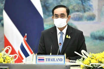 Thủ tướng Thái Lan Prayut Chan-o-cha tham dự hội nghị.