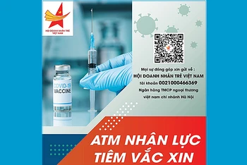 Chương trình “ATM Nhân lực tiêm vaccine” đã chính thức hoạt động vào ngày 10/9.