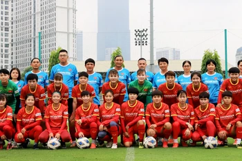 23 cầu thủ dự vòng loại Asian Cup 2022 (Ảnh: VFF)