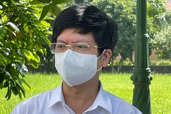 ThS, BS Nguyễn Trọng Khoa, Phó Cục trưởng Cục Quản lý Khám, chữa bệnh.