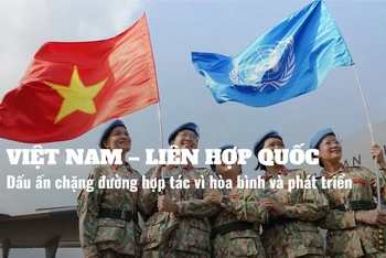Việt Nam - Liên hợp quốc: Dấu ấn chặng đường hợp tác vì hòa bình và phát triển