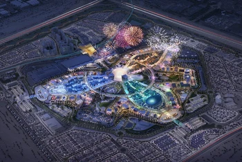Khu phức hợp diễn ra Expo 2020 Dubai. (Ảnh: Internet)